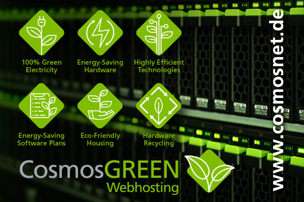 Green Webhosting powered by CosmosNet